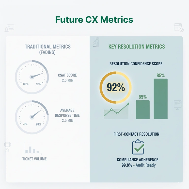 Future CX Metrics, Customer experience insights, CX trends 2026
