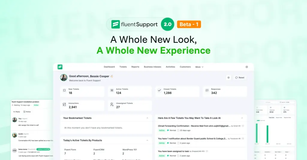 Fluent Support 2.0 Beta -1