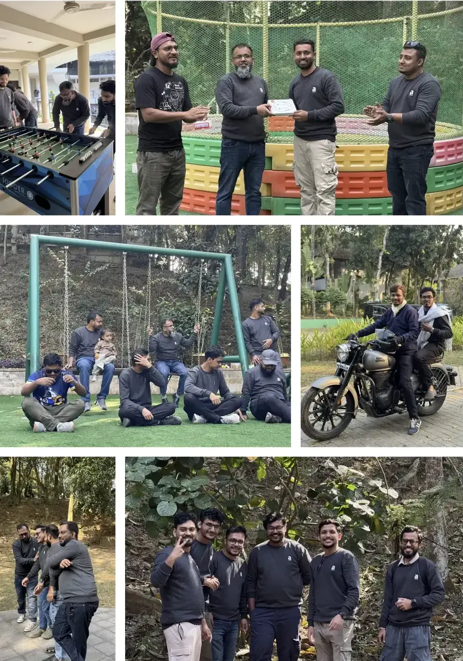 Realxing time among the employees