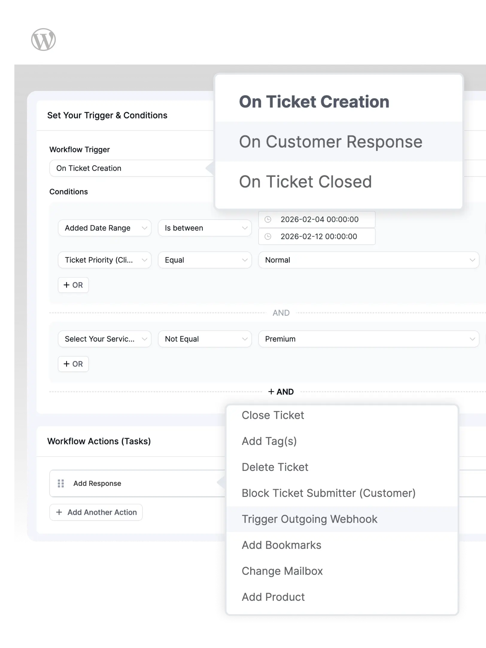 Fluent Support - workflow automation