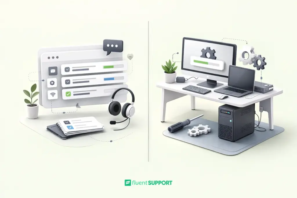 Helpdesk vs Desktop Support, desktop support, desktop it support