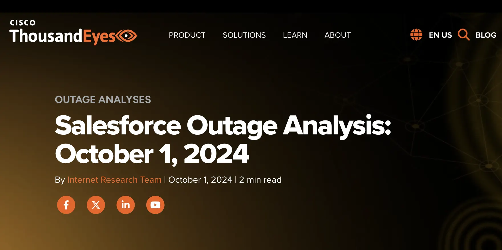Salesforce Outage October 1, 2024