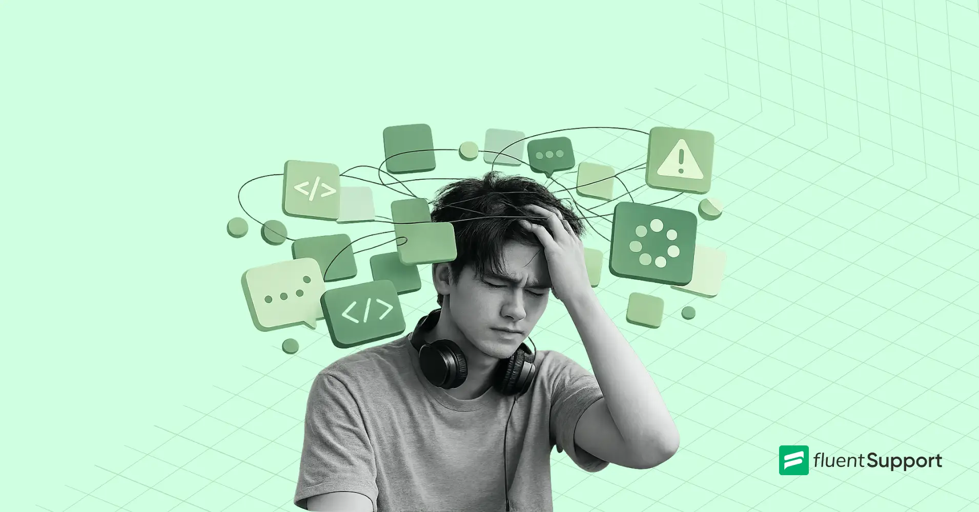 AI Brain Fry, Customer support burnout