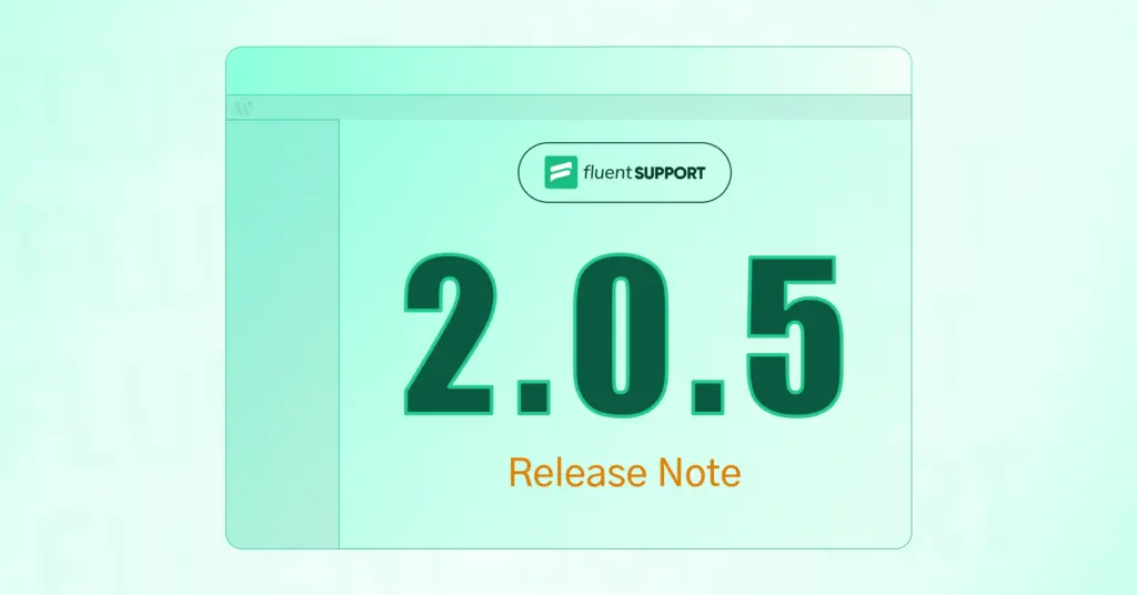 Fluent Support 2.0.5