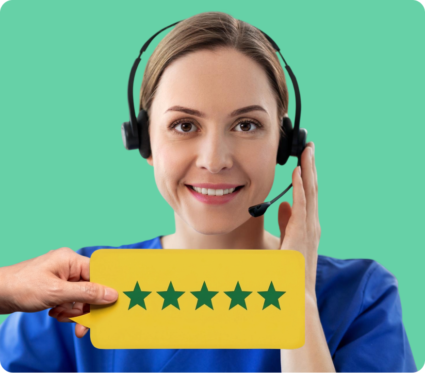 Helpdesk for healthcare industry, customer support