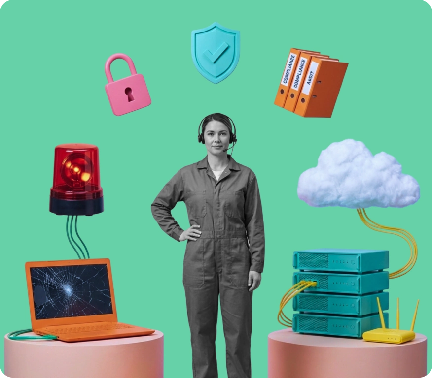 IT & Managed Service Providers, customer support, fluent support