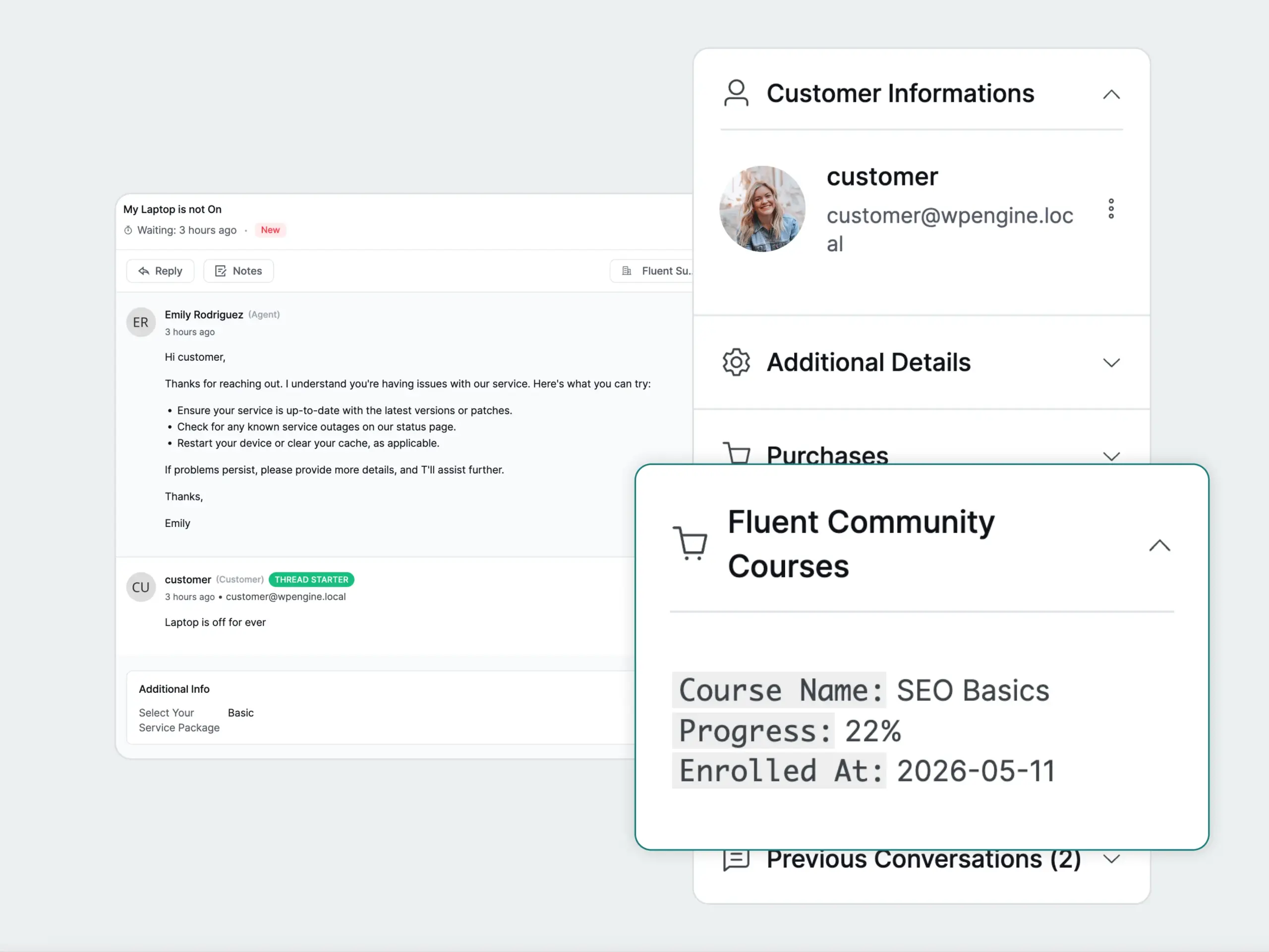 Fluent Support Community Integrations