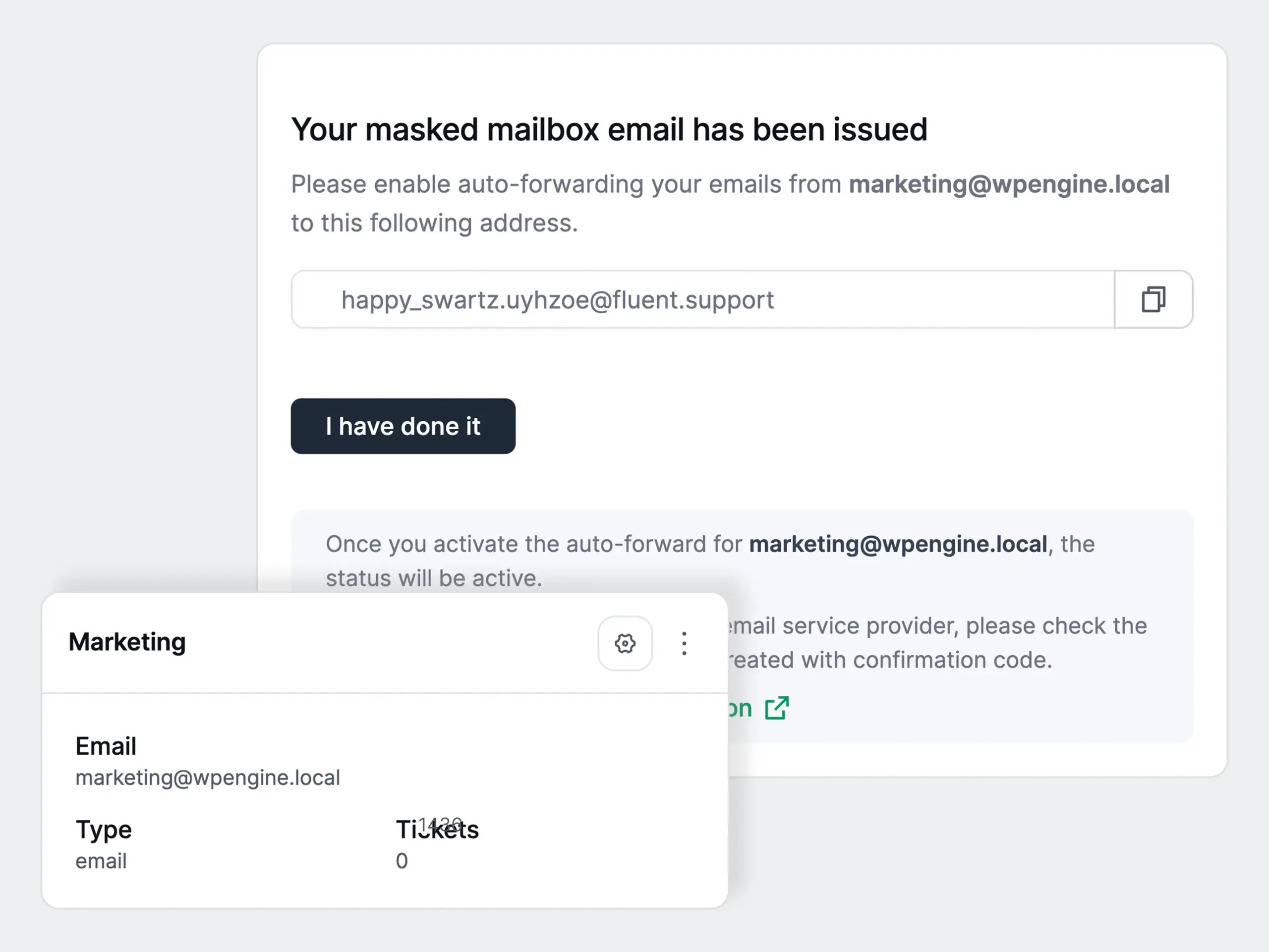 Fluent Support Email Pipe