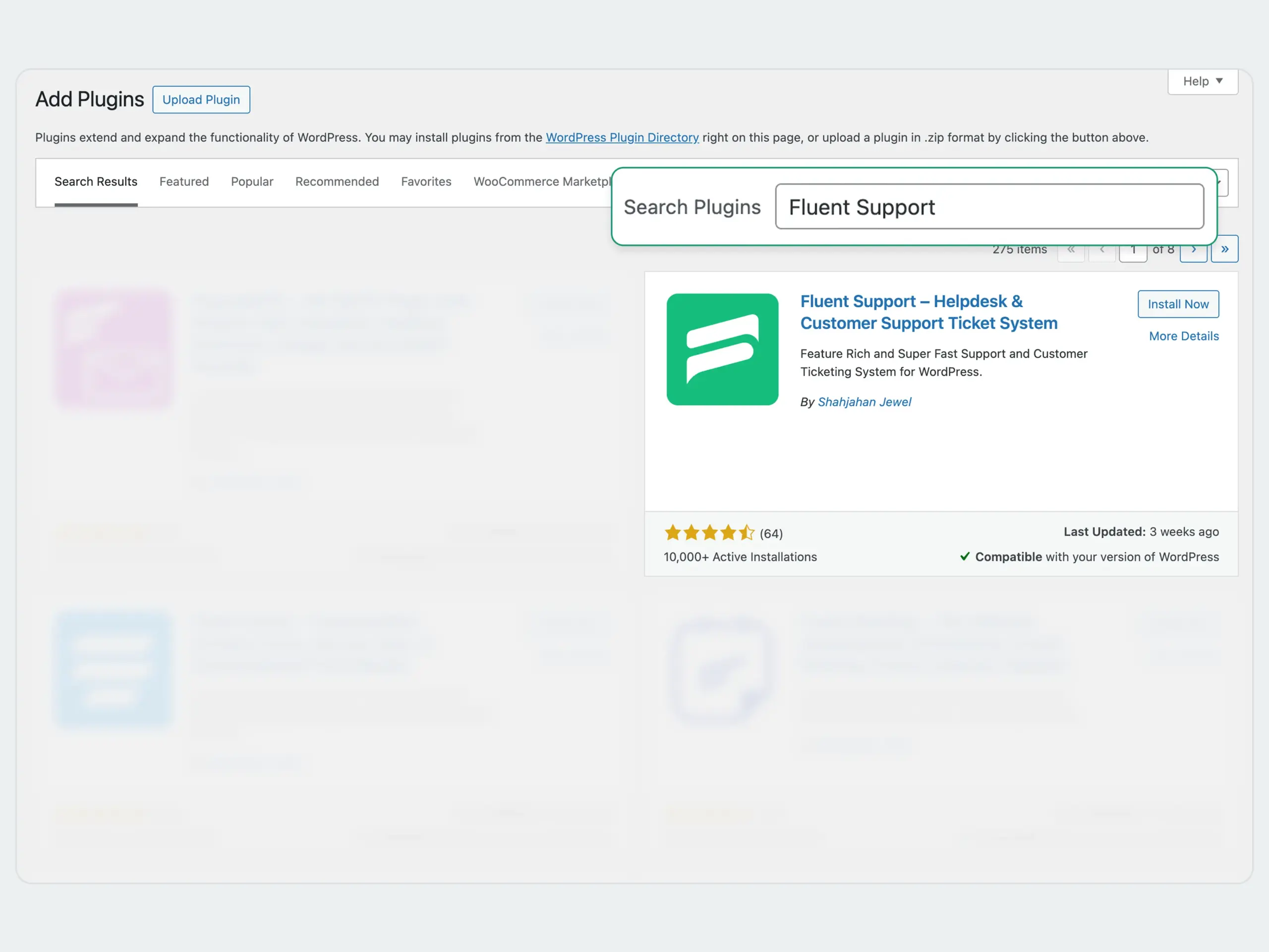 Fluent Support Free