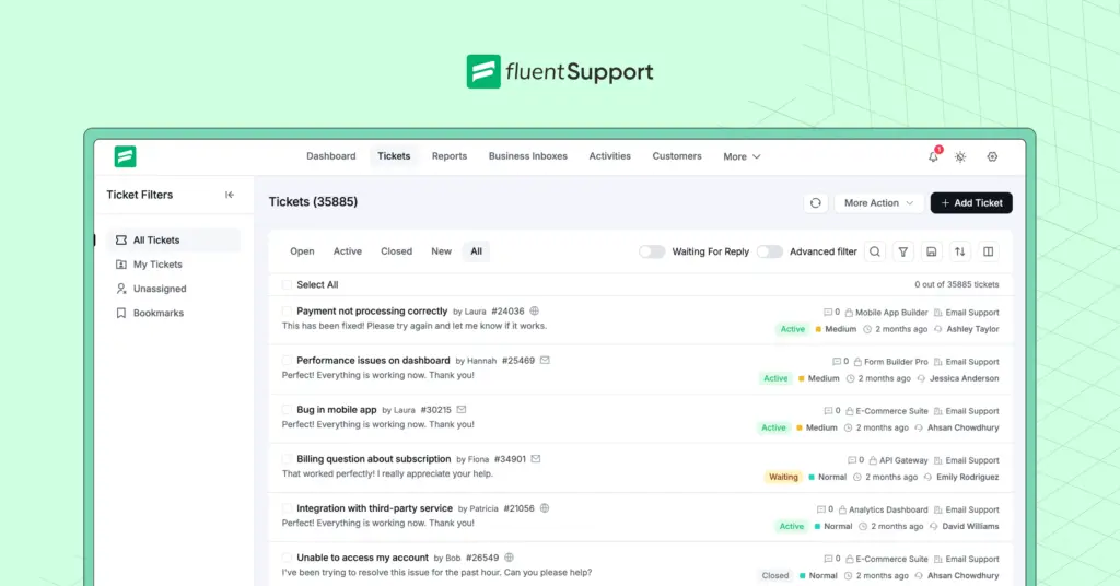 Helpdesk ticketng system