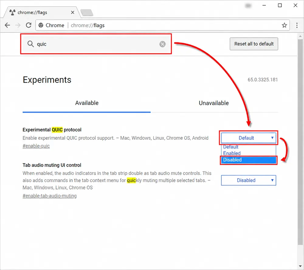 Chrome flags settings page overview, Fluent Support Blog